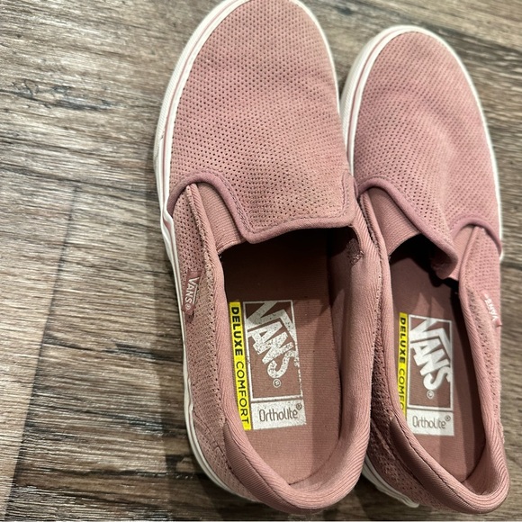 Vans Deluxe Comfort Mauve Slip-Ons - Picture 2 of 7